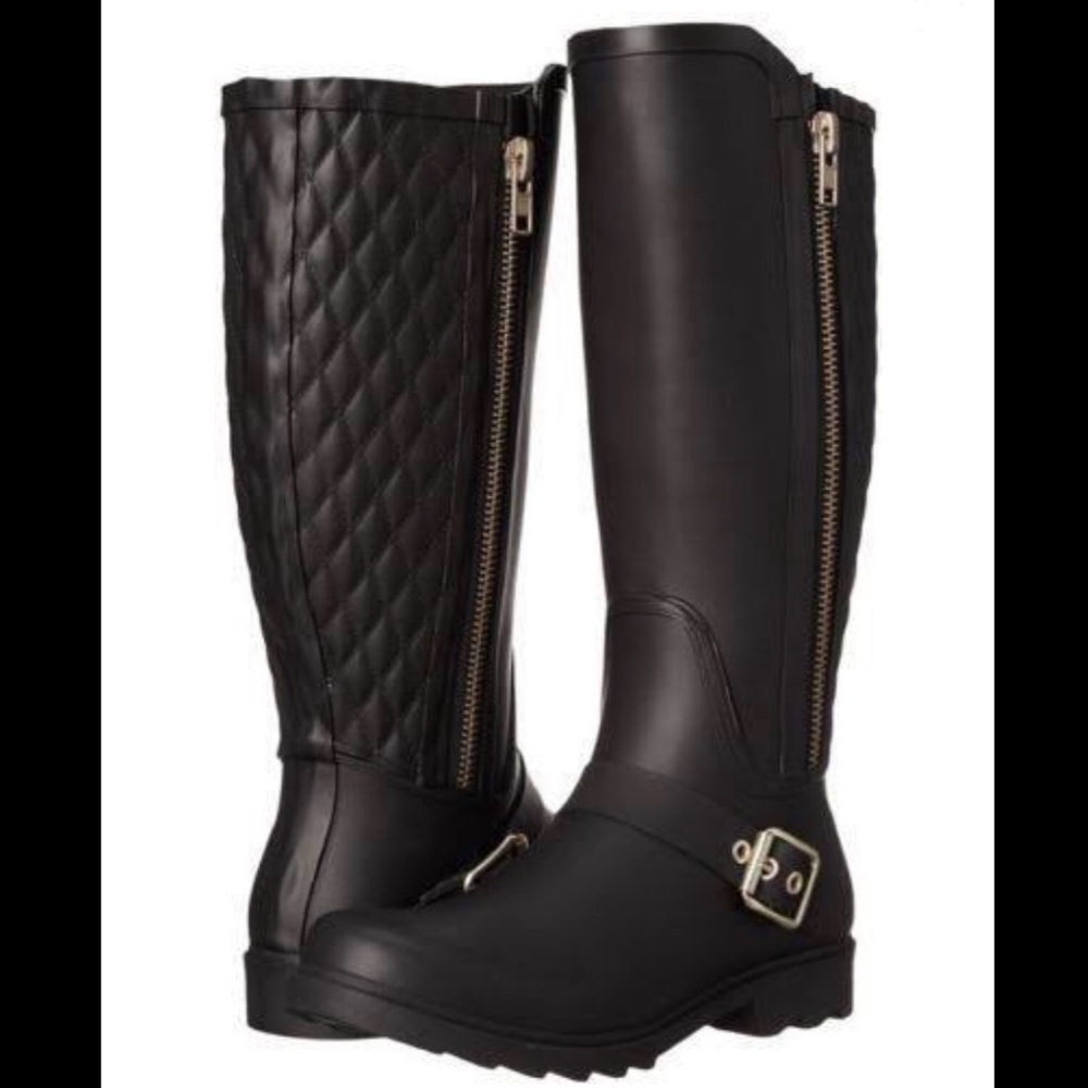 Steve Madden Rubber Rain Boots Size 9